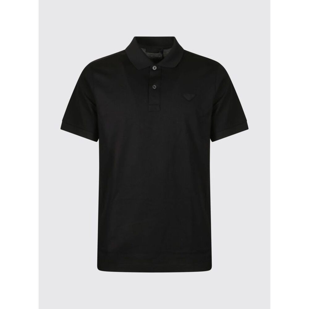 Prada Polo Shirt Men Black